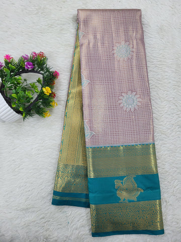 Semi kanchipattu Tissue Saree