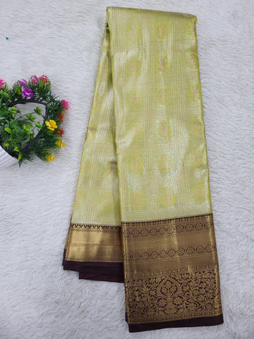 Semi Kanchipattu Tissue Saree