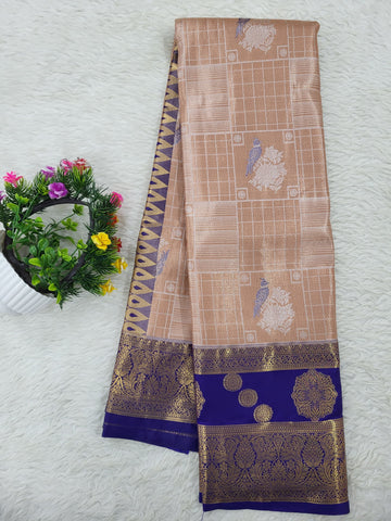 Semi Kanchipattu Tissue Saree