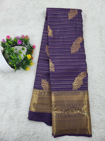 Semi Kanchipattu Saree