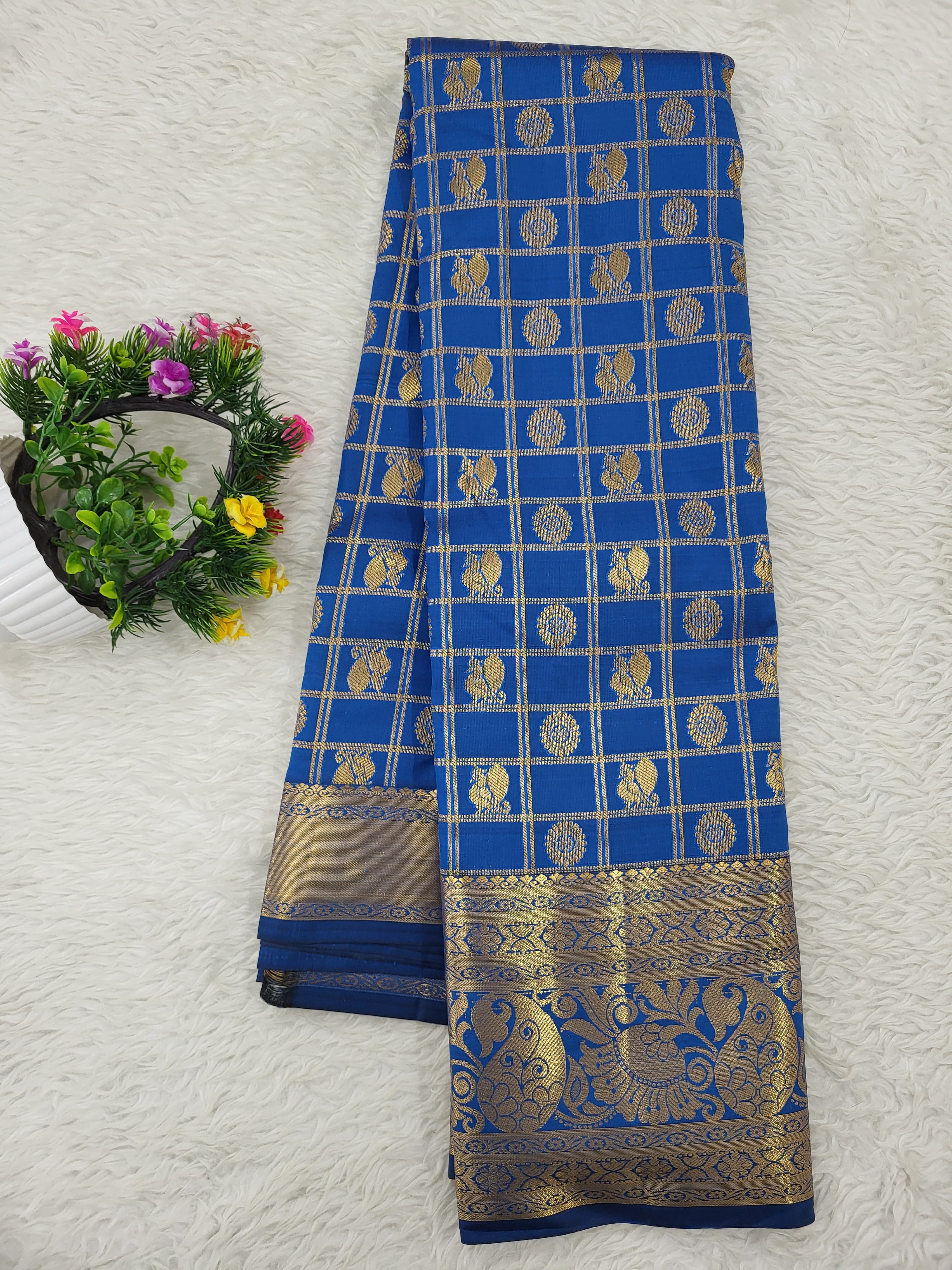Semi Kanchipattu Saree