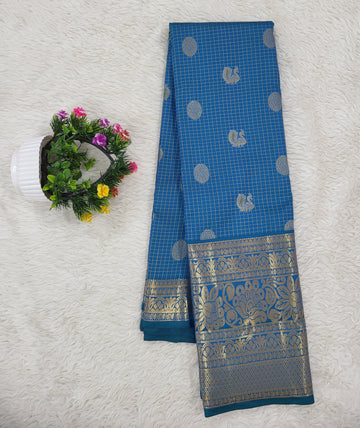 Semi Kanchipattu Saree