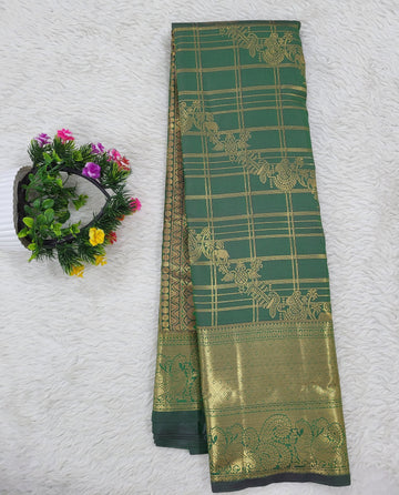 Semi Kanchipattu Saree