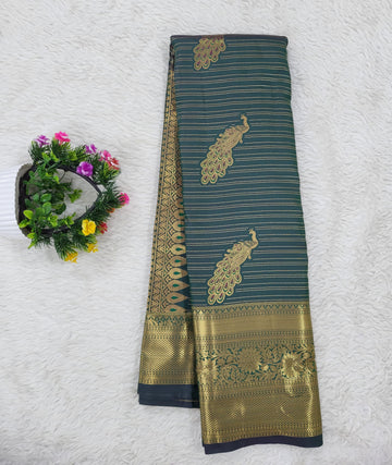 Semi Kanchipattu Saree
