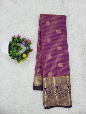 Semi Kanchipattu Saree