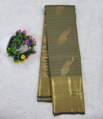 Semi Kanchipattu Saree