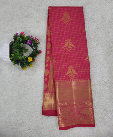 Semi Kanchipattu Saree