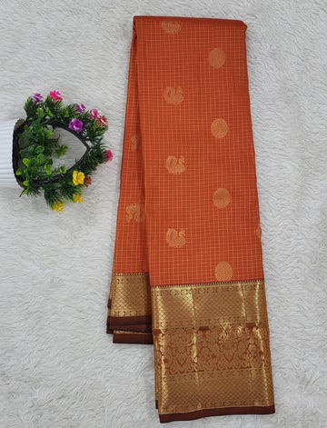 Semi Kanchipattu Saree