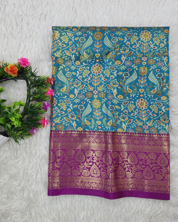 (0–1 Year) Lehenga – Unstitched (Blouse + Material)