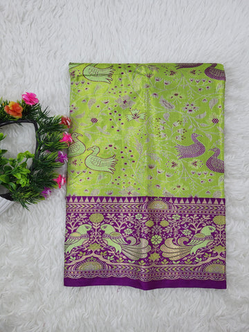(0–1 Year) Lehenga – Unstitched (Blouse + Material)