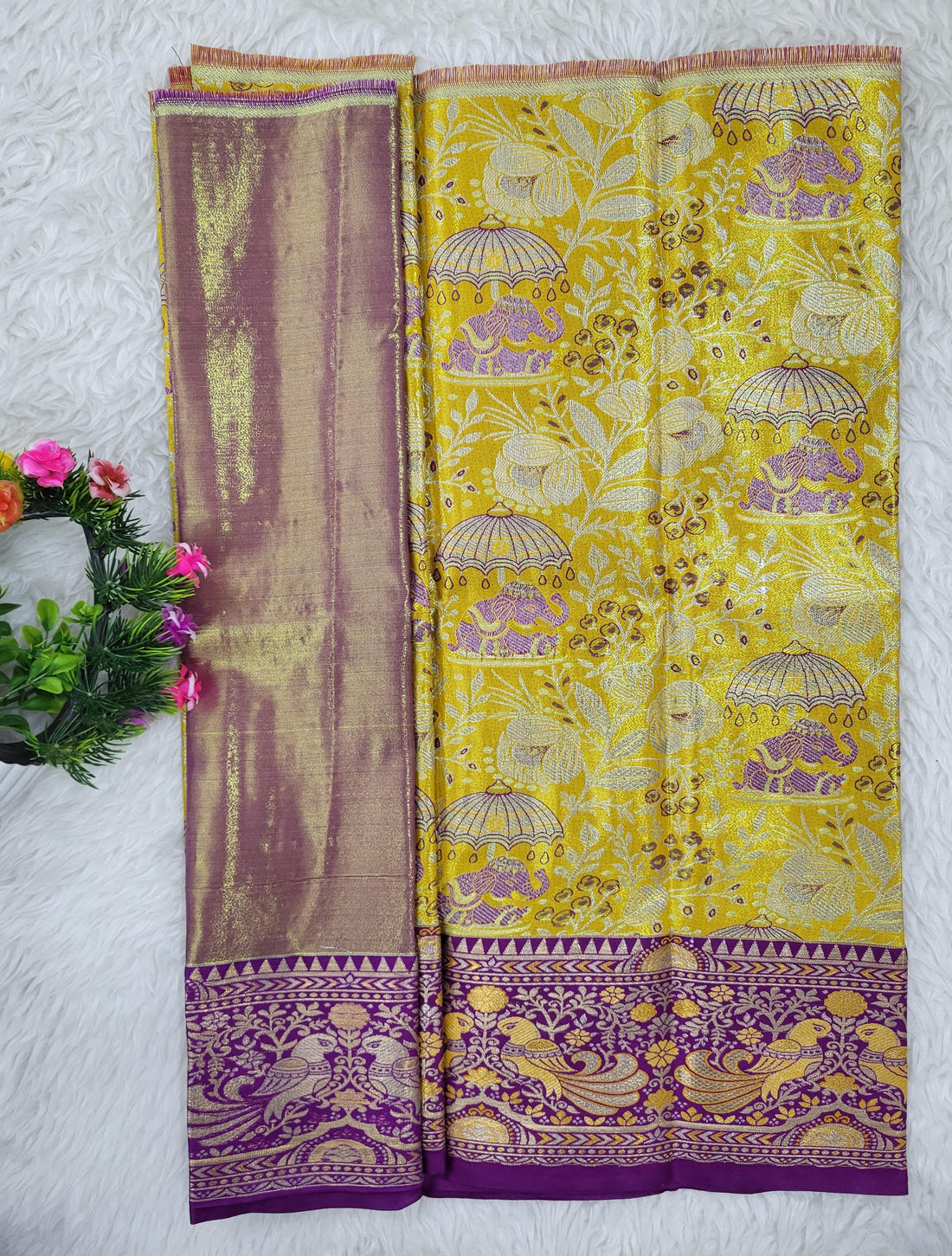 (0–1 Year) Lehenga – Unstitched (Blouse + Material)
