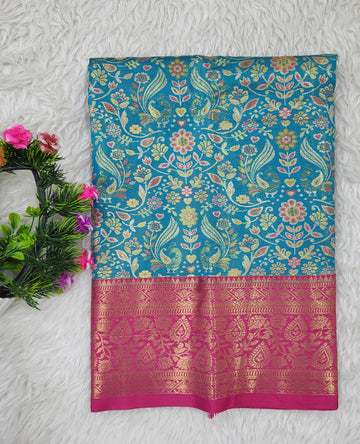 (0–1 Year) Lehenga – Unstitched (Blouse + Material)