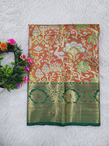 (0–1 Year) Lehenga – Unstitched (Blouse + Material)