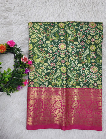 (0–1 Year) Lehenga – Unstitched (Blouse + Material)