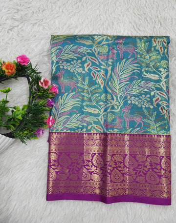 (0–1 Year) Lehenga – Unstitched (Blouse + Material)