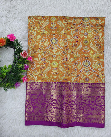 (0–1 Year) Lehenga – Unstitched (Blouse + Material)