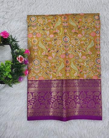 (0–1 Year) Lehenga – Unstitched (Blouse + Material)