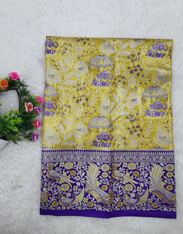 (2–5 Years) Lehenga -  Unstitched (Blouse + Material)