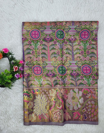 (2–5 Years) Lehenga -  Unstitched (Blouse + Material)