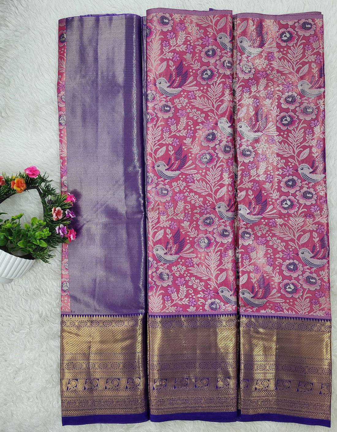 (2–5 Years) Lehenga -  Unstitched (Blouse + Material)