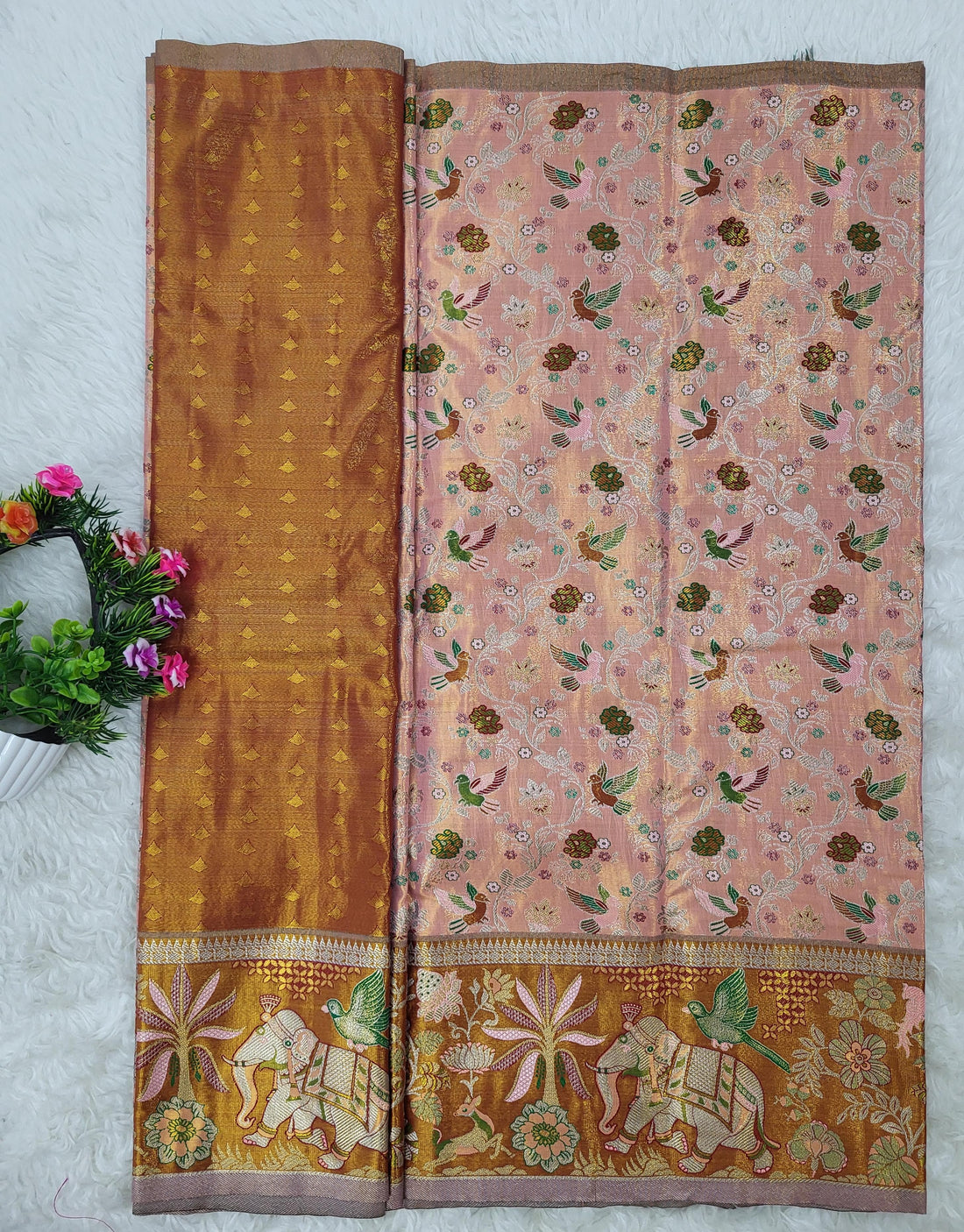 (2–5 Years) Lehenga -  Unstitched (Blouse + Material)
