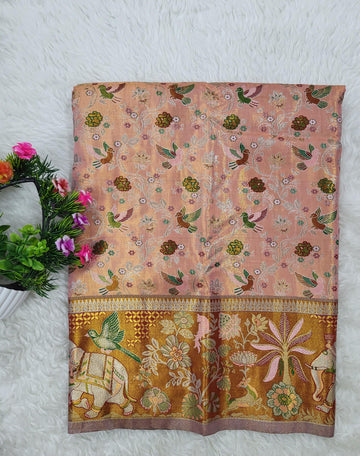 (2–5 Years) Lehenga -  Unstitched (Blouse + Material)