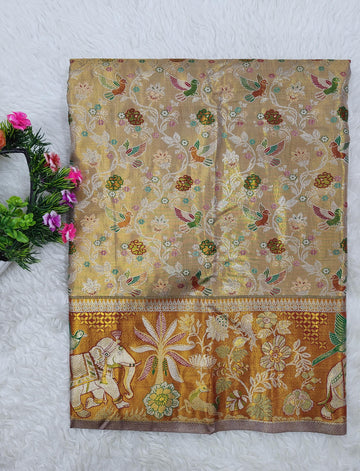(2–5 Years) Lehenga -  Unstitched (Blouse + Material)