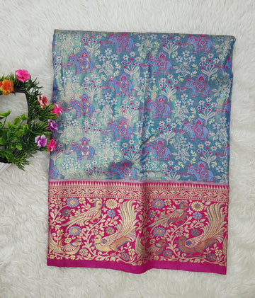 (2–5 Years) Lehenga -  Unstitched (Blouse + Material)