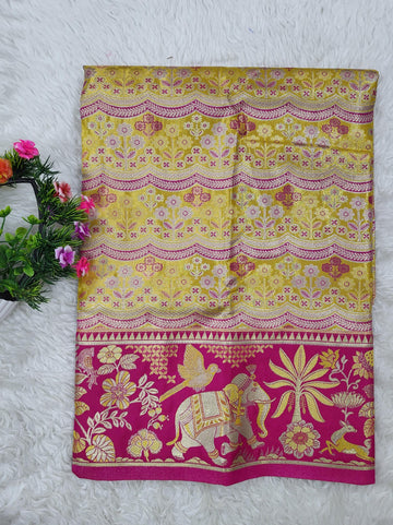 (2–5 Years) Lehenga -  Unstitched (Blouse + Material)