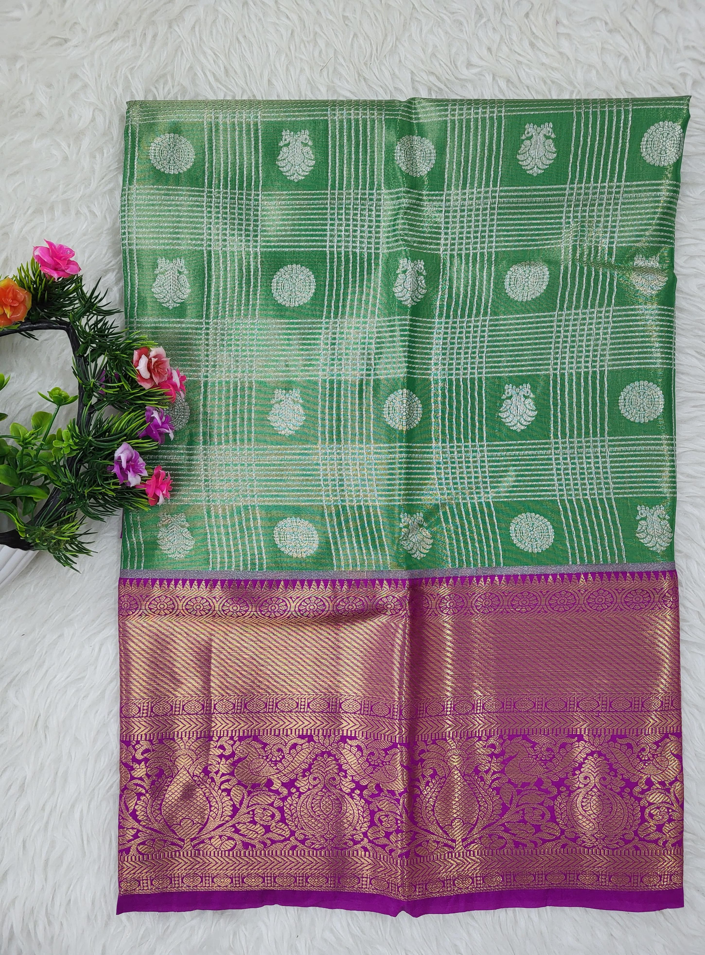 (2–5 Years) Lehenga -  Unstitched (Blouse + Material)