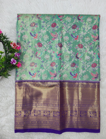 (2–5 Years) Lehenga -  Unstitched (Blouse + Material)