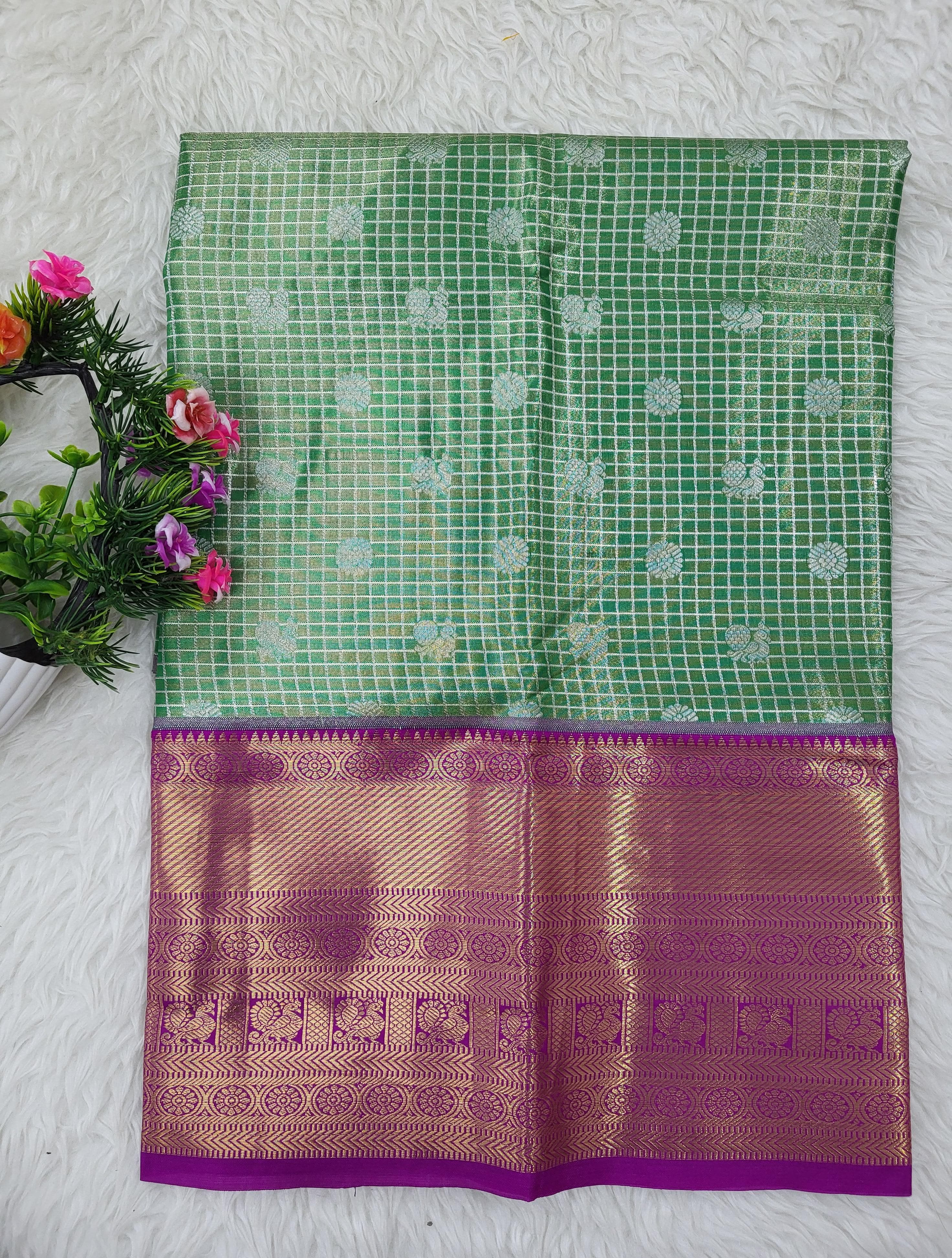 (2–5 Years) Lehenga -  Unstitched (Blouse + Material)