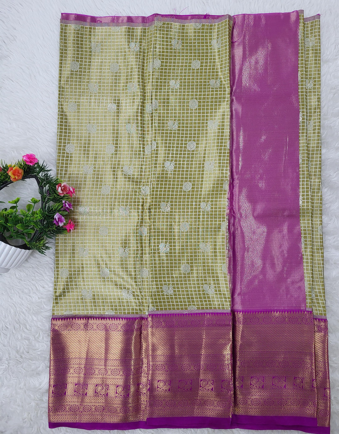 (2–5 Years) Lehenga -  Unstitched (Blouse + Material)