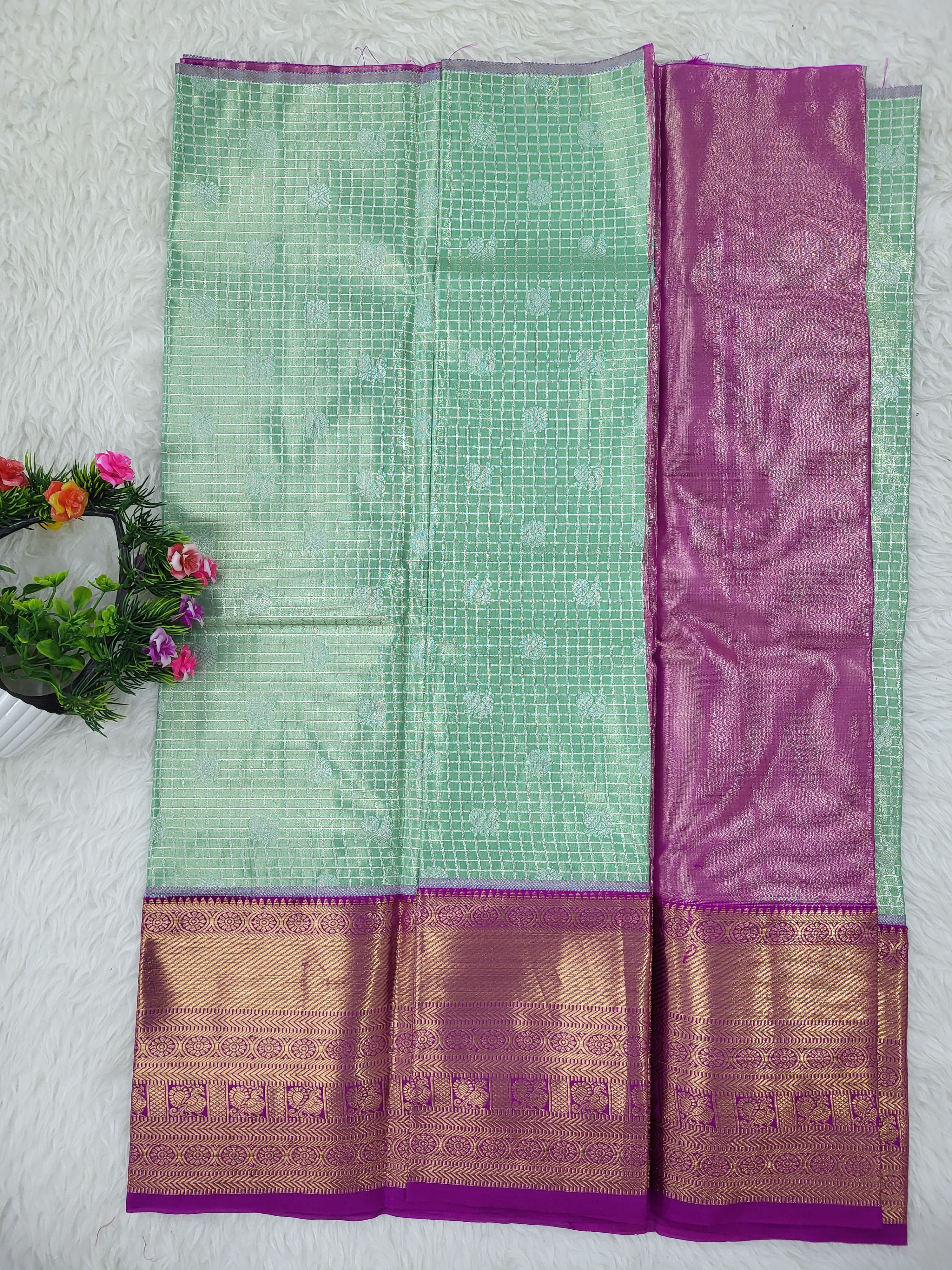 (2–5 Years) Lehenga -  Unstitched (Blouse + Material)