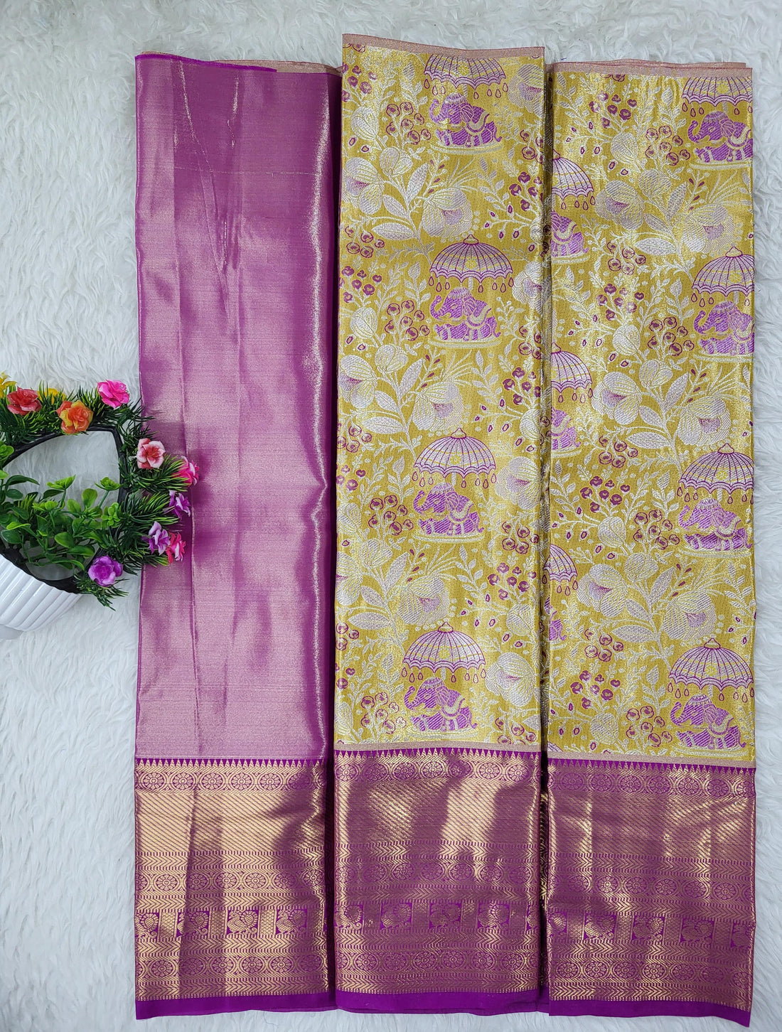 (2–5 Years) Lehenga -  Unstitched (Blouse + Material)