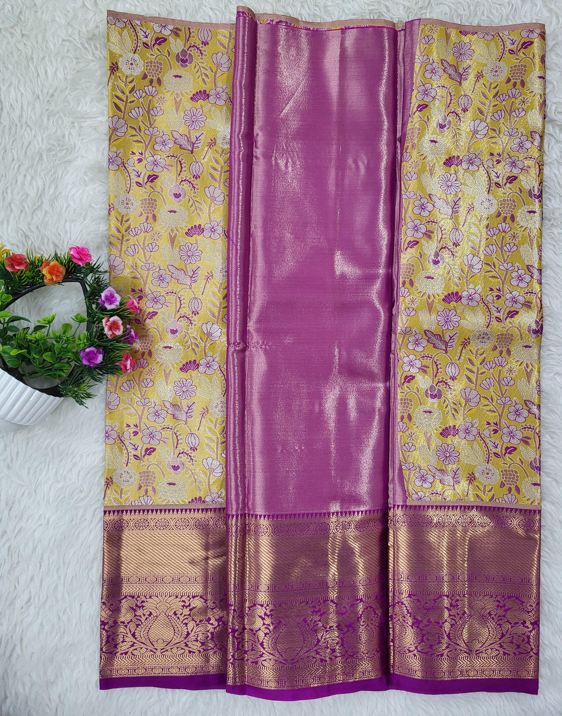 (2–5 Years) Lehenga -  Unstitched (Blouse + Material)