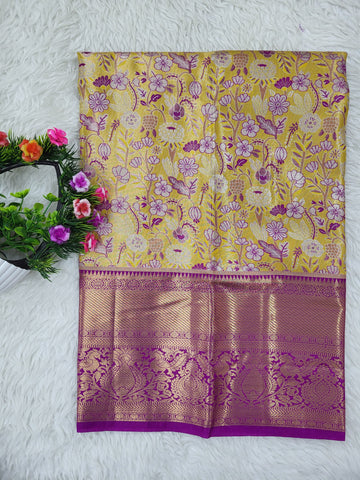 (2–5 Years) Lehenga -  Unstitched (Blouse + Material)