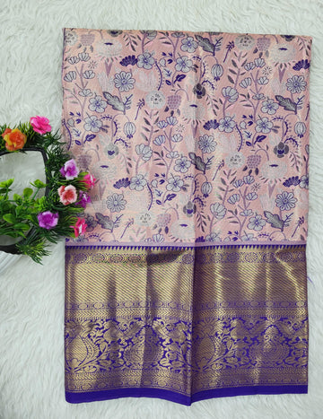 (2–5 Years) Lehenga -  Unstitched (Blouse + Material)