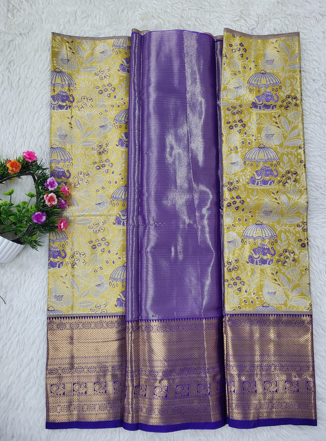 (2–5 Years) Lehenga -  Unstitched (Blouse + Material)