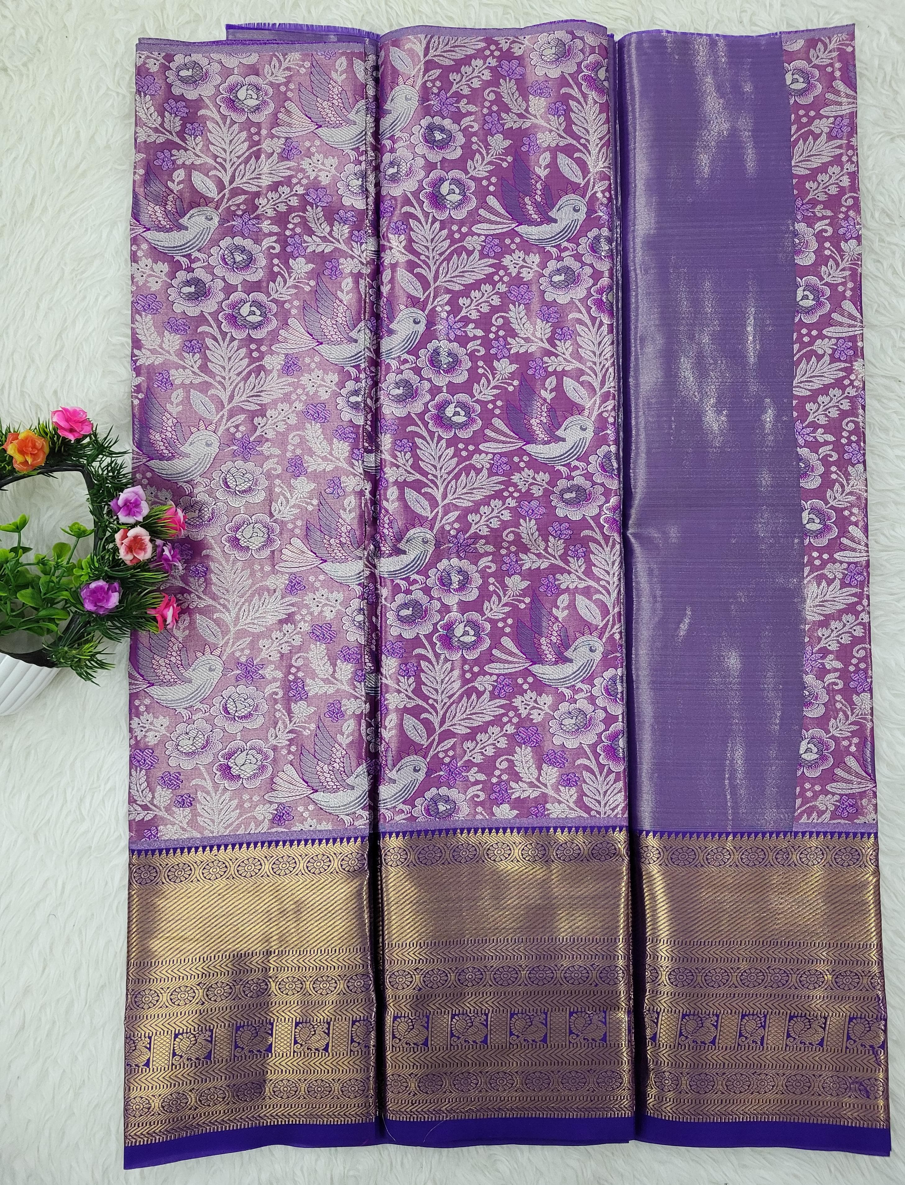 (2–5 Years) Lehenga -  Unstitched (Blouse + Material)