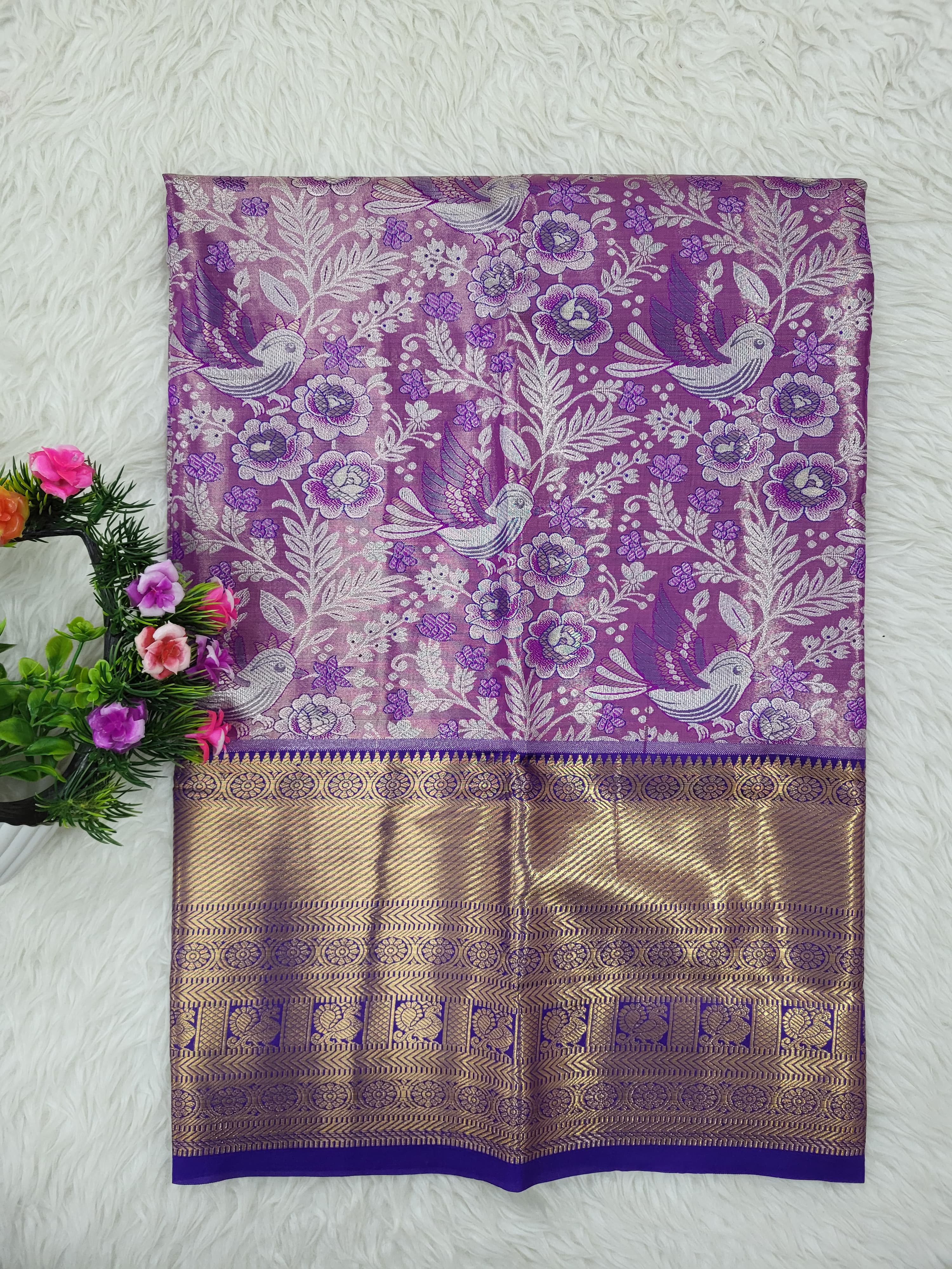 (2–5 Years) Lehenga -  Unstitched (Blouse + Material)