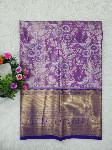 (2–5 Years) Lehenga -  Unstitched (Blouse + Material)