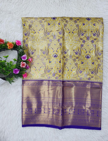 (2–5 Years) Lehenga -  Unstitched (Blouse + Material)