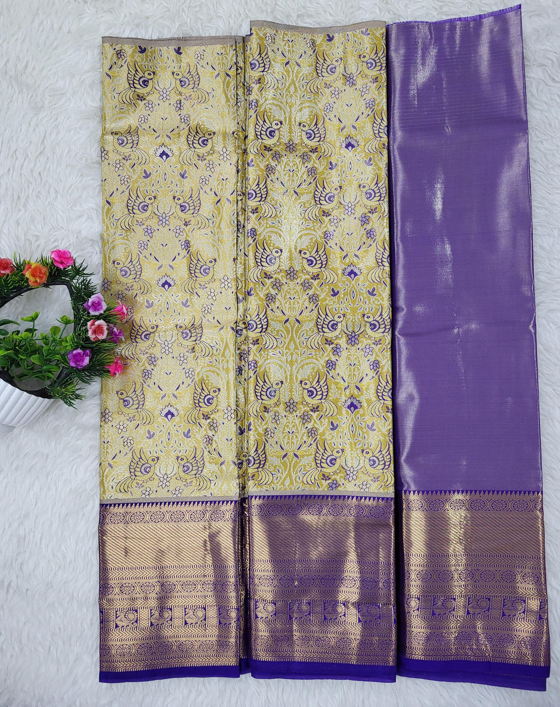 (2–5 Years) Lehenga -  Unstitched (Blouse + Material)
