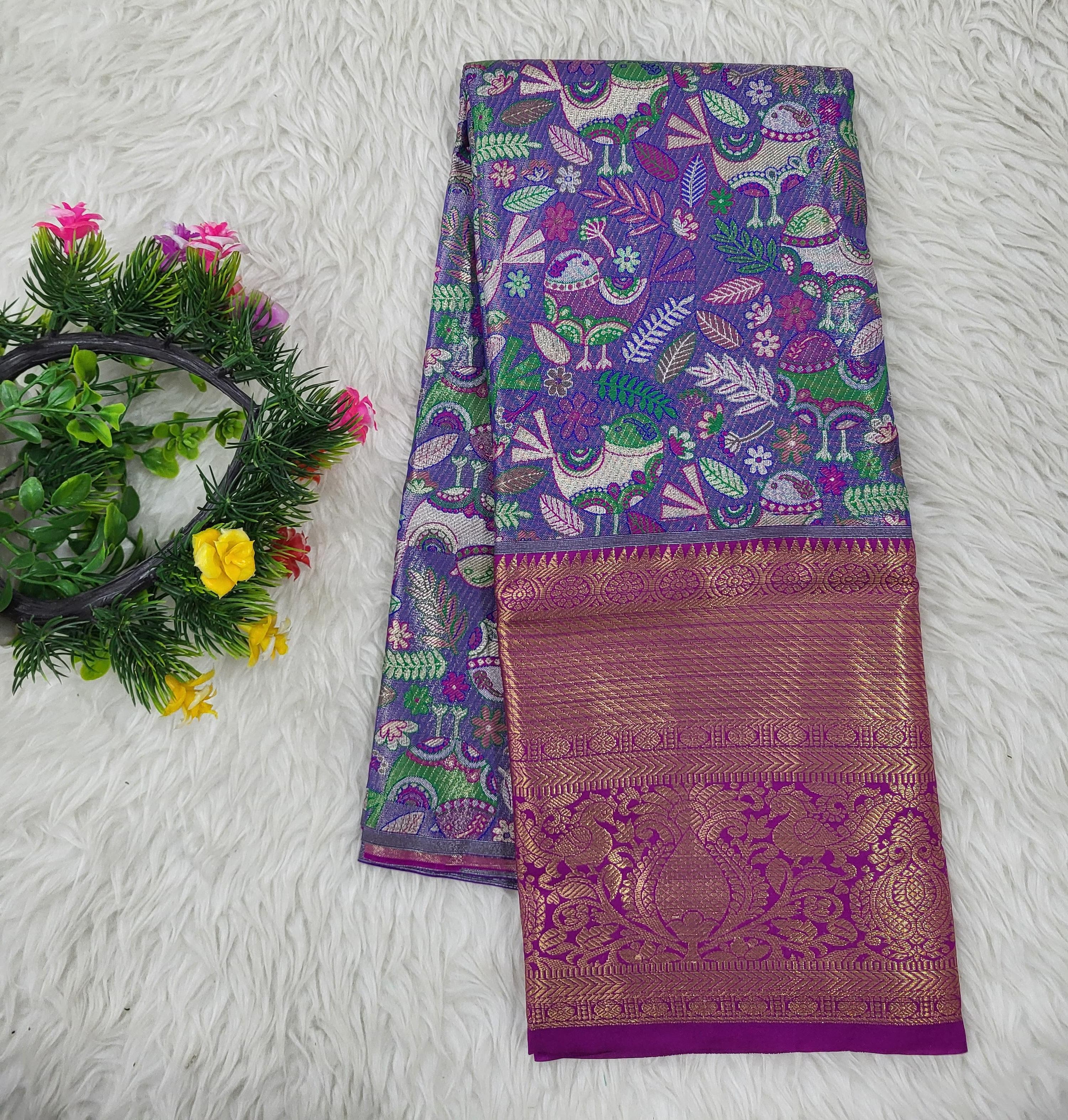 (2–5 Years) Lehenga -  Unstitched (Blouse + Material)