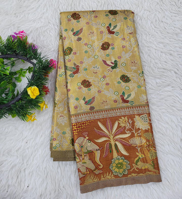 (2–5 Years) Lehenga -  Unstitched (Blouse + Material)