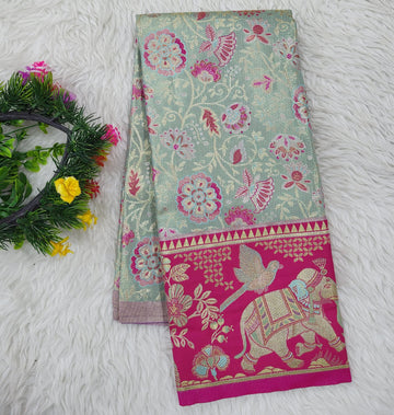 (2–5 Years) Lehenga -  Unstitched (Blouse + Material)