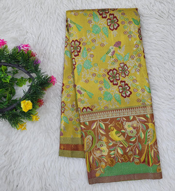 (2–5 Years) Lehenga -  Unstitched (Blouse + Material)