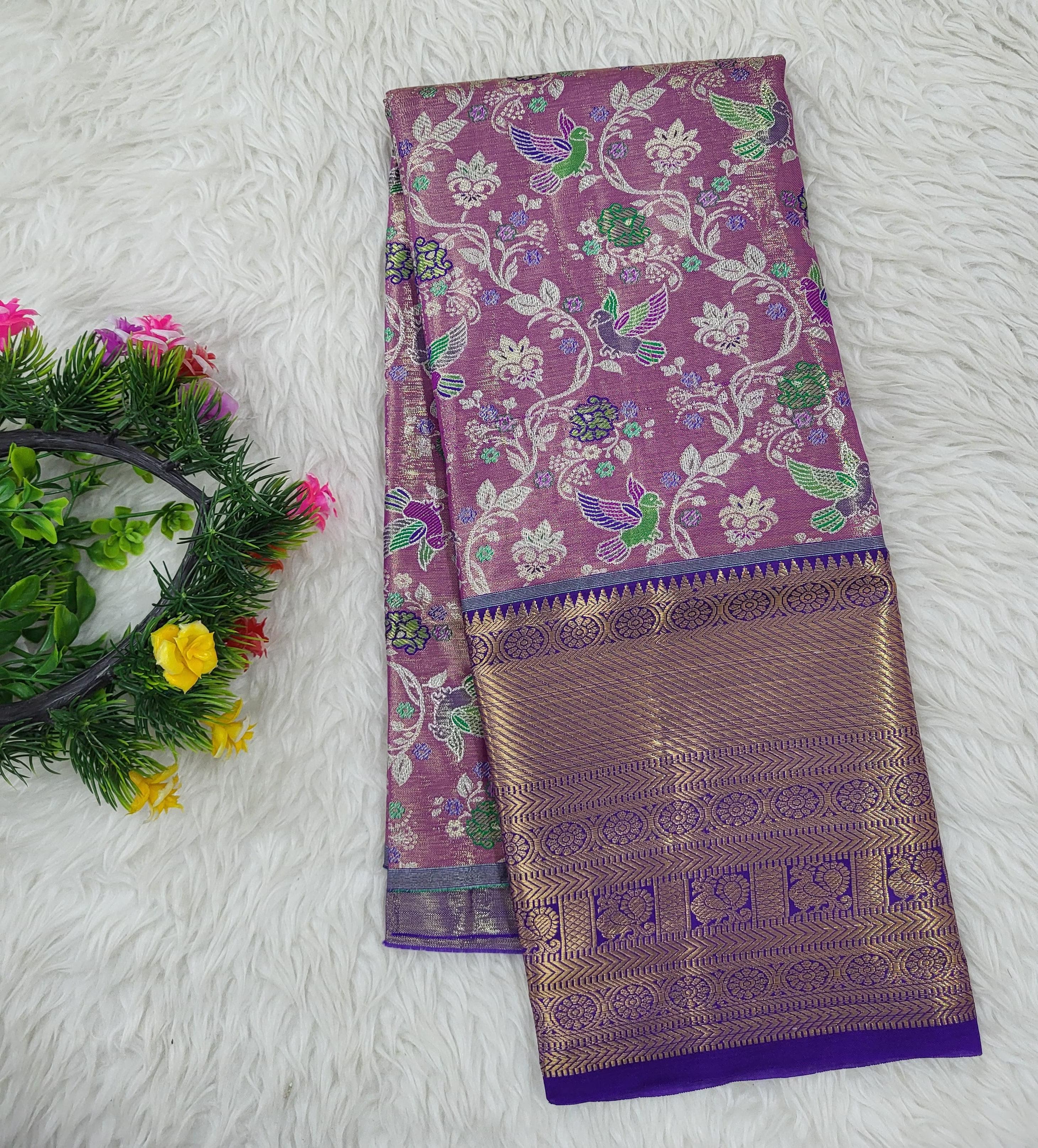 (2–5 Years) Lehenga -  Unstitched (Blouse + Material)