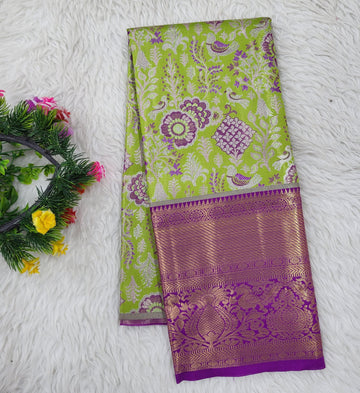 (2–5 Years) Lehenga -  Unstitched (Blouse + Material)